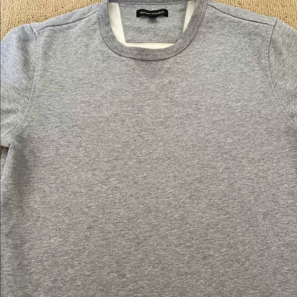 Banana Republic Gray Crewneck